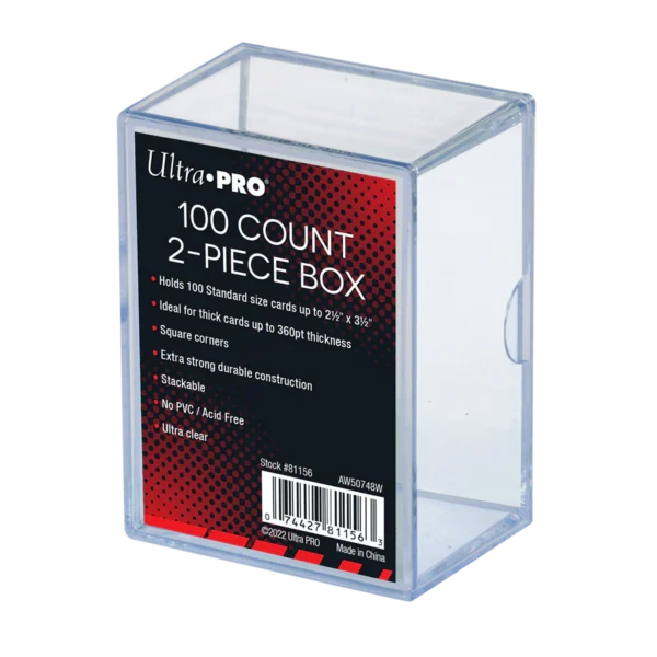 Caja en 2 piezas Ultra Pro (100 cartas)