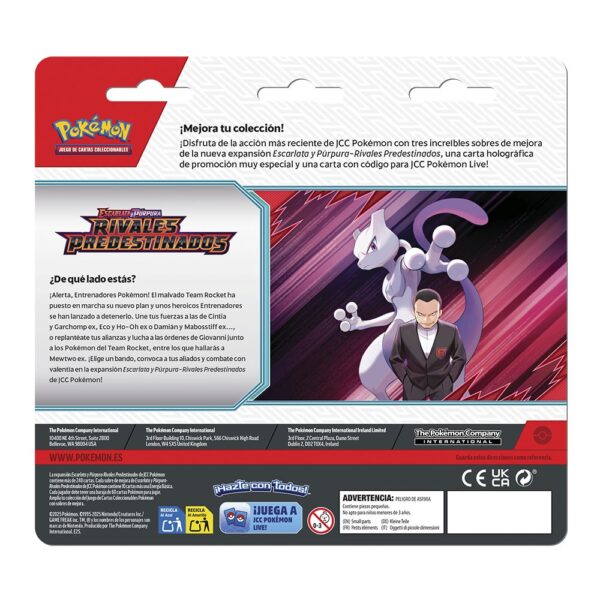 PACK BLISTER 3 - Rivales Predestinados