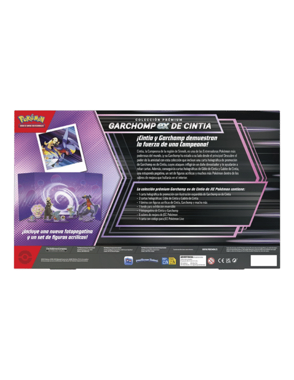 Coleccion Premium Garchomp ex de Cintia