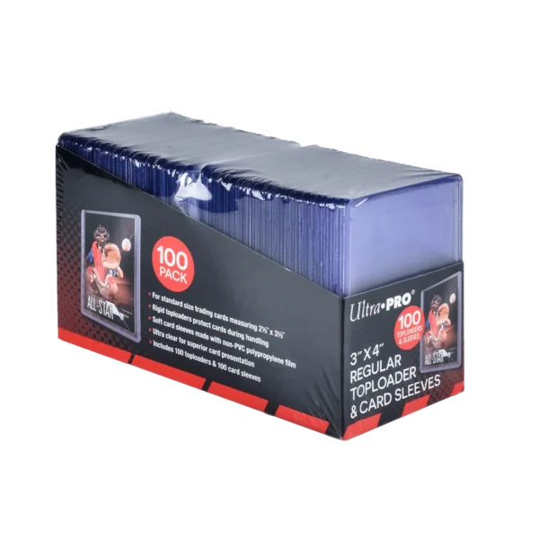 Pack 100 Toploaders + 100 Penny Sleeves Ultra Pro